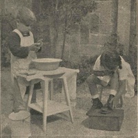 Cura delle unghie,[1920s] - L. Roubiczek, <em>Generalità sugli esercizi di vita pratica</em>, in "L'Idea Montessori", a.II, n.3, novembre 1928, p.9. $$$276