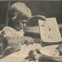 Preparazione della colazione [anni Venti] - L. Roubiczek, <em>Generalità sugli esercizi di vita pratica</em>, in "L'Idea Montessori", a.II, n.3, novembre 1928, p12. $$$288